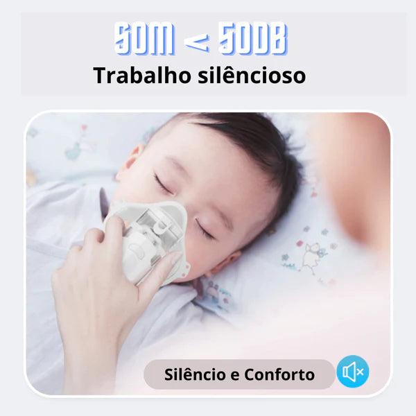 Inalador Nebulizador - Portátil e Silencioso - Mundo Home