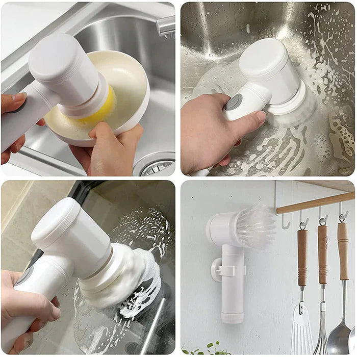 Escova Elétrica de Limpeza 3 em 1 -CleanWhite