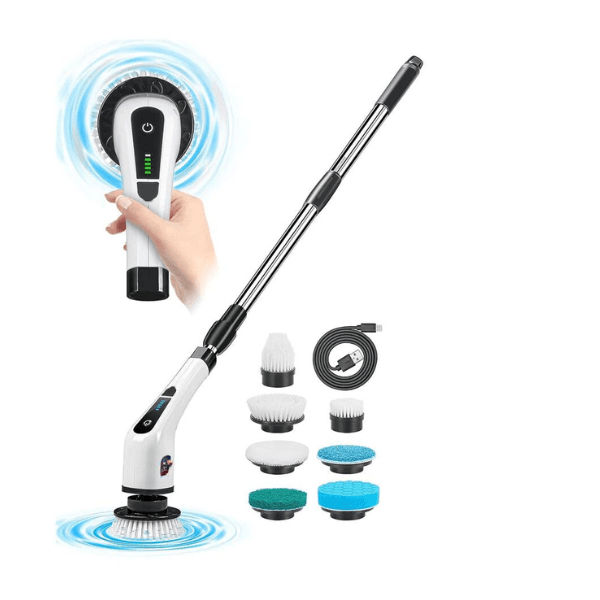 Escova de limpeza elétrica de ângulo ajustável-Magic Home Pro - Mundo Home